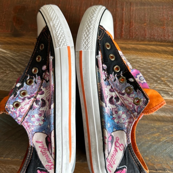 👟👟💀💀Donna Velenta skull slip on sneakers💀💀☠️ - Picture 6 of 13